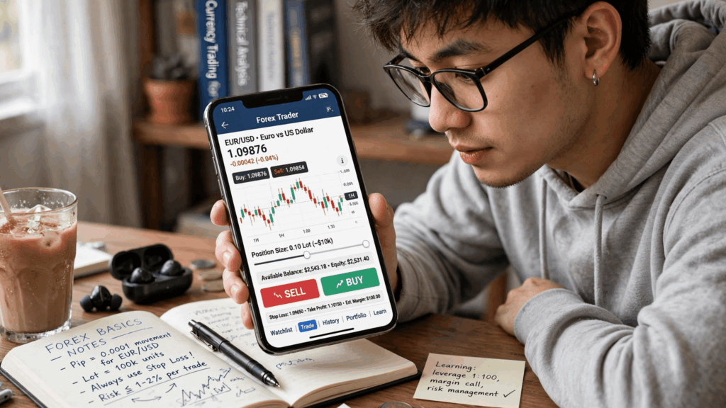 1. cara-buy-sell-forex-di-hp-pemula